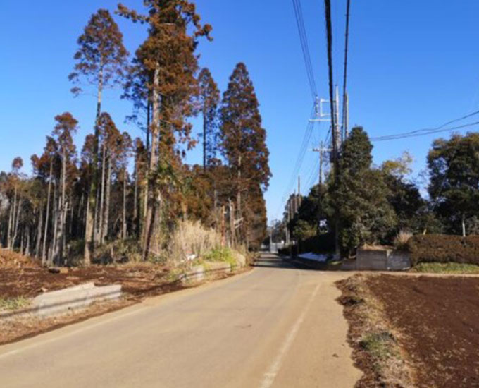 千葉市若葉区富田町 約3289坪 千葉県千葉市若葉区富田町｜82.23万円の